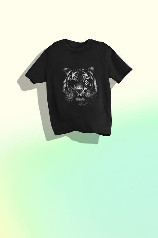 Unisex Tiger Oversized T-shirt Flamboyant