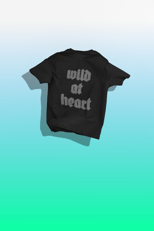 Unisex Wild at Heart Oversized T-shirt Flamboyant